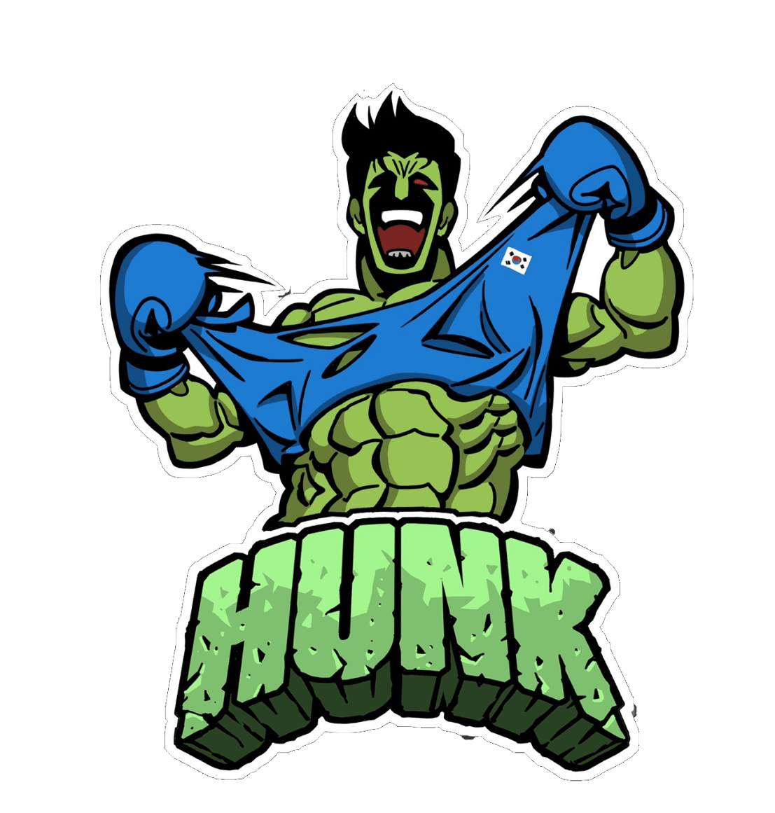 HUNK 로고